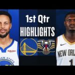 Golden State Warriors vs. New Orleans Pelicans 1st Qtr Full Highlights| Apr. 12| NBA Highlights 2024