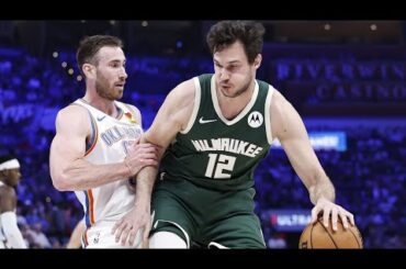 Milwaukee Bucks vs Oklahoma City Thunder - Full Game Highlights | April 12, 2023-24 NBA Season