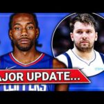 Kawhi Leonard INJURED Ahead of Mavericks Series? - NBA Legend Calls Luka "Face of the League"...