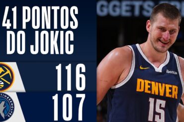 Nikola Jokic faz 41 PONTOS e DOMINA com o Denver Nuggets - Melhores Momentos