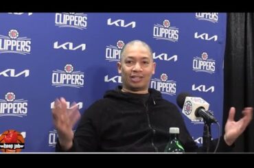 Ty Lue Update On Kawhi, Previews Luka & Kyrie Matchup, Reacts To Clippers  110-109 Loss VS Jazz.