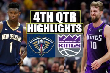 Sacramento Kings VS New Orleans Pelicans 4TH QTR GAME HIGHLIGHTS | April 11 | 2024 NBA Season