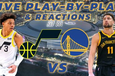 Utah Jazz vs Golden State Warriors | Live Play-By-Play & Reactions