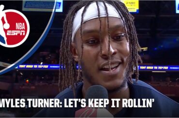 Myles Turner credits Pacers’ front office for PATIENCE! | NBA on ESPN