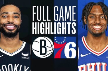 NETS at 76ERS | FULL GAME HIGHLIGHTS | April 14, 2024