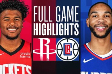 ROCKETS at CLIPPERS | FULL GAME HIGHLIGHTS | April 14, 2024