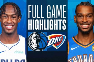 MAVERICKS at THUNDER | FULL GAME HIGHLIGHTS | April 14, 2024