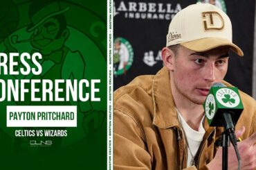 Payton Pritchard: Im Here to WIN a Championship | Celtics vs Wizards Postgame Interview