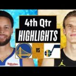 Golden State Warriors vs Utah Jazz  Full Highlights 4th Qtr | Apr 14 | 2024 NBA Season