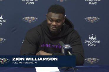 Zion Williamson on loss, adjustments for Tuesday | Pelicans-Lakers Postgame Interview 4/14/24
