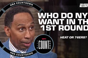 Stephen A.: I want the Knicks to get REVENGE on the Miami Heat! | NBA Countdown