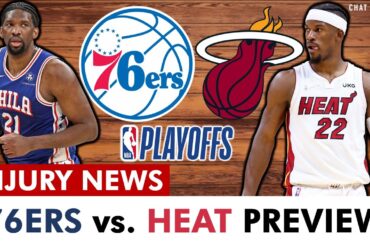 76ers vs. Heat NBA Play-In Preview + Sixers Injury News On Joel Embiid + 76ers SIGN Ricky Council