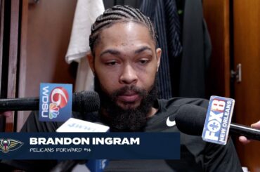 Brandon Ingram on his return, slow start | Pelicans-Lakers Postgame Interview 4/14/24