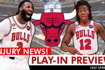 MAJOR Bulls Injury News Ahead Of Hawks Play-In Game Ft. Andre Drummond & Ayo Dosunmu