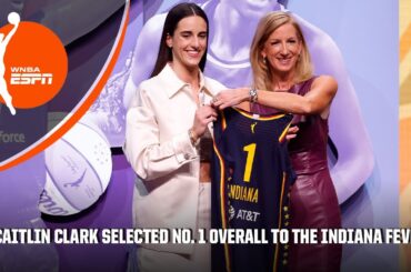 🚨 CAITLIN CLARK SELECTED NO. 1 OVERALL BY THE INDIANA FEVER 🚨 | WNBA Draft