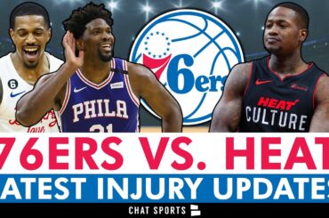 76ers Injury Updates on Joel Embiid & De’Anthony Melton + Miami Heat Injury News Ft. Terry Rozier