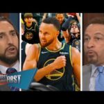 FIRST THINGS FIRST |"Curry is NBA's destruction machine!" Nick predictions play-in Warriors vs Kings