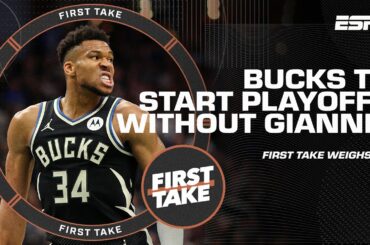 🚨 Milwaukee Bucks PREPARING to start playoffs WITHOUT Giannis Antetokounmpo 🚨 | First Take