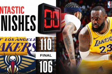 Final 4:01 INSANE ENDING Lakers at Pelicans #SoFiPlayIn | April 16, 2024