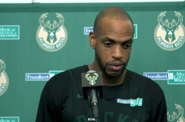 Khris Middleton Practice Media | 4.16.24