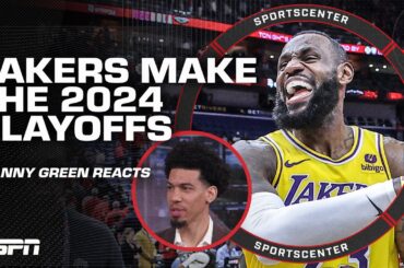 REACTION to Lakers making the playoffs, beating the Pelicans in Play-In Tournament | SportsCenter