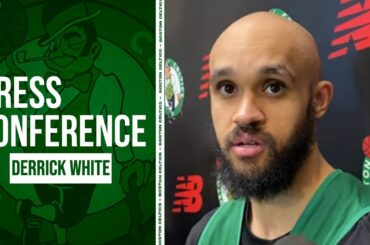 Derrick White Explains Why Celtics Are Better This Year | Playoffs Practice