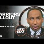 Stephen A. Smith thinks CHANGE IS COMING for the Warriors 🍿 | First Take