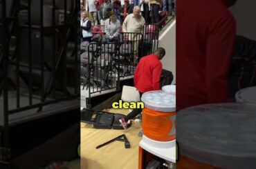 Basketball Team Trashes Arena (@whatsontheradar)