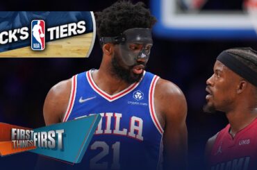 Sixers & Suns ‘quietly lurking’ & Heat can’t be dismissed in Nick’s Tiers | NBA | FIRST THINGS FIRST