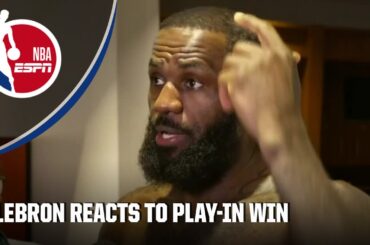 'That was definitely a playoff game' - LeBron James after close win vs. the Pelicans | SportsCenter