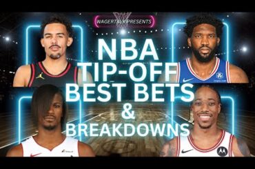 NBA Play In Predictions, Picks and Best Bets | Heat vs 76ers | Hawks vs Bulls | NBA Tipoff Show 4/17