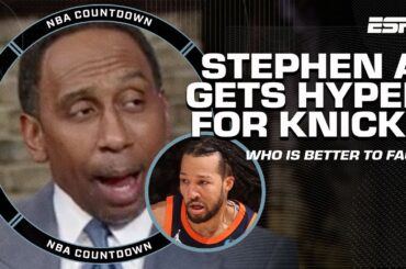 ORANGE AND BLUE SKIES 🙌 Stephen A. gets HYPED for New York Knicks' playoff future | NBA Countdown