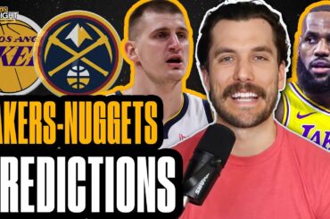 Lakers-Nuggets Predictions: Will LeBron & LA FINALLY break Denver curse vs. Jokic? | Hoops Tonight