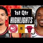 Atlanta Hawks vs Chicago Bulls Full Highlights 1st Qtr | Apr 17 | 2024 SoFi NBA Play-In Tournament