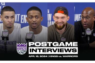 Keegan Murray, De’Aaron Fox, Domantas Sabonis & Coach Brown | Postgame Pressers by Kaiser Permanente