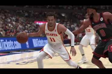 Chicago Bulls vs Atlanta Hawks - NBA Play-In 4/17/2024 Full Game Highlights (NBA 2K24 Sim)