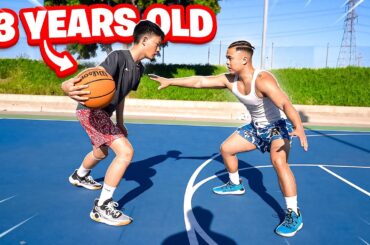 I GOT EXPOSED BY This 13 Year Old Phenom In 1v1 Basketball!