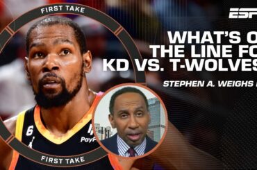 Stephen A.: If Kevin Durant gets knocked out of the 1st round it won’t be a good look! | First Take