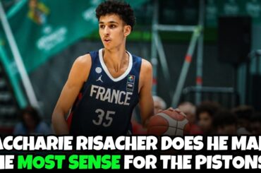 Zaccharie Risacher would he be worth drafting in the top 5 if you're the Detroit Pistons?