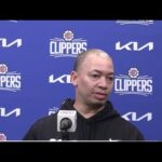 Ty Lue 4-18-24 Los Angeles Clippers Practice Press Conference. HoopJab NBA