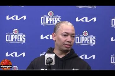 Ty Lue 4-18-24 Los Angeles Clippers Practice Press Conference. HoopJab NBA