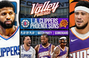 Phoenix Suns vs Los Angeles Clippers | LIVE Reaction | Scoreboard | Play By Play | Postgame Show