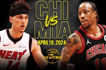 Miami Heat vs Chicago Bulls Full Game Highlights | 2024 Play-In | FreeDawkins