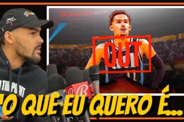 Trae Young FALA sobre o seu FUTURO no Atlanta Hawks - VEJA o que ele DISSE !