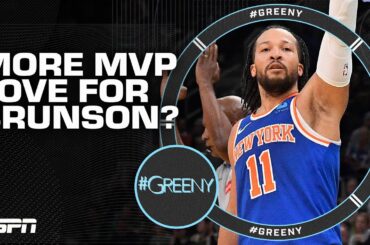 Lack of MVP consideration for Jalen Brunson? 👀 Green gives his take | #Greeny