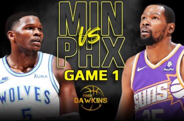 Minnesota Timberwolves vs Phoenix Suns Game 1 Full Highlights | 2024 WCR1 | FreeDawkins