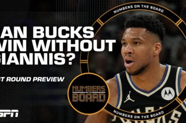 Concerns for Bucks without Giannis against the Pacers? | Numbers on the Board