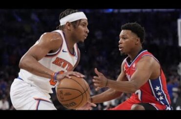 Philadelphia 76ers vs New York Knicks - Full Game 1 Highlights | April 20, 2024 | 2024 NBA Playoffs