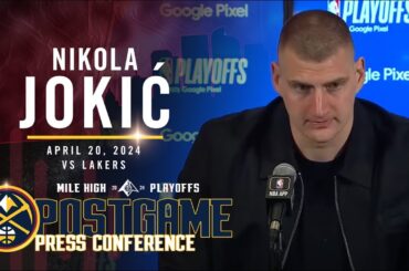 Nikola Jokić Full Postgame Press Conference vs. Lakers 🎙