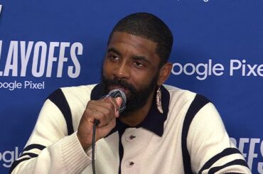 Kyrie Irving talks Game 1 Loss vs Clippers, Postgame Interview  🎤